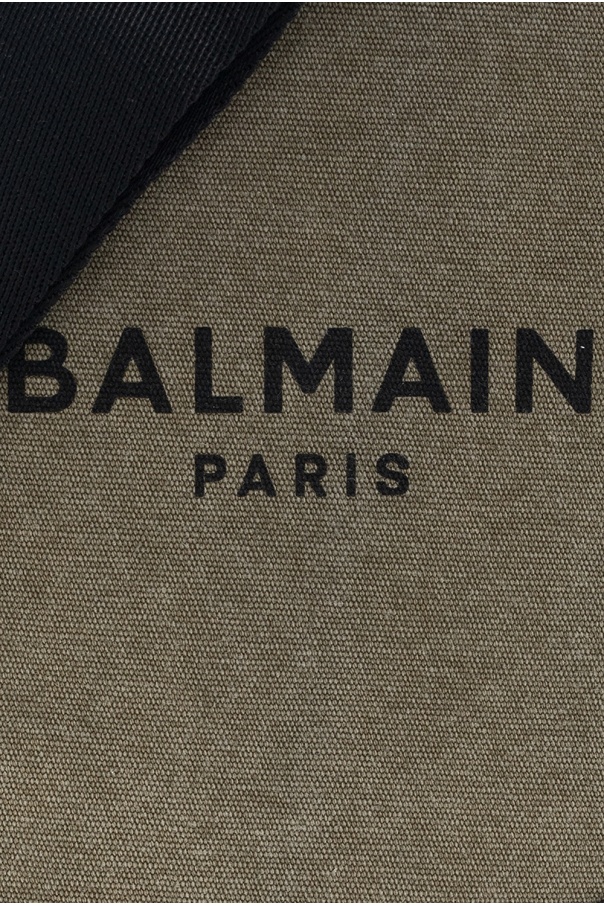 Green Shoulder bag with logo Balmain - SchaferandweinerShops